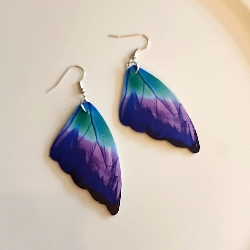BUTTERFLY Earrings Butterfly Wing Spring Summer Fall